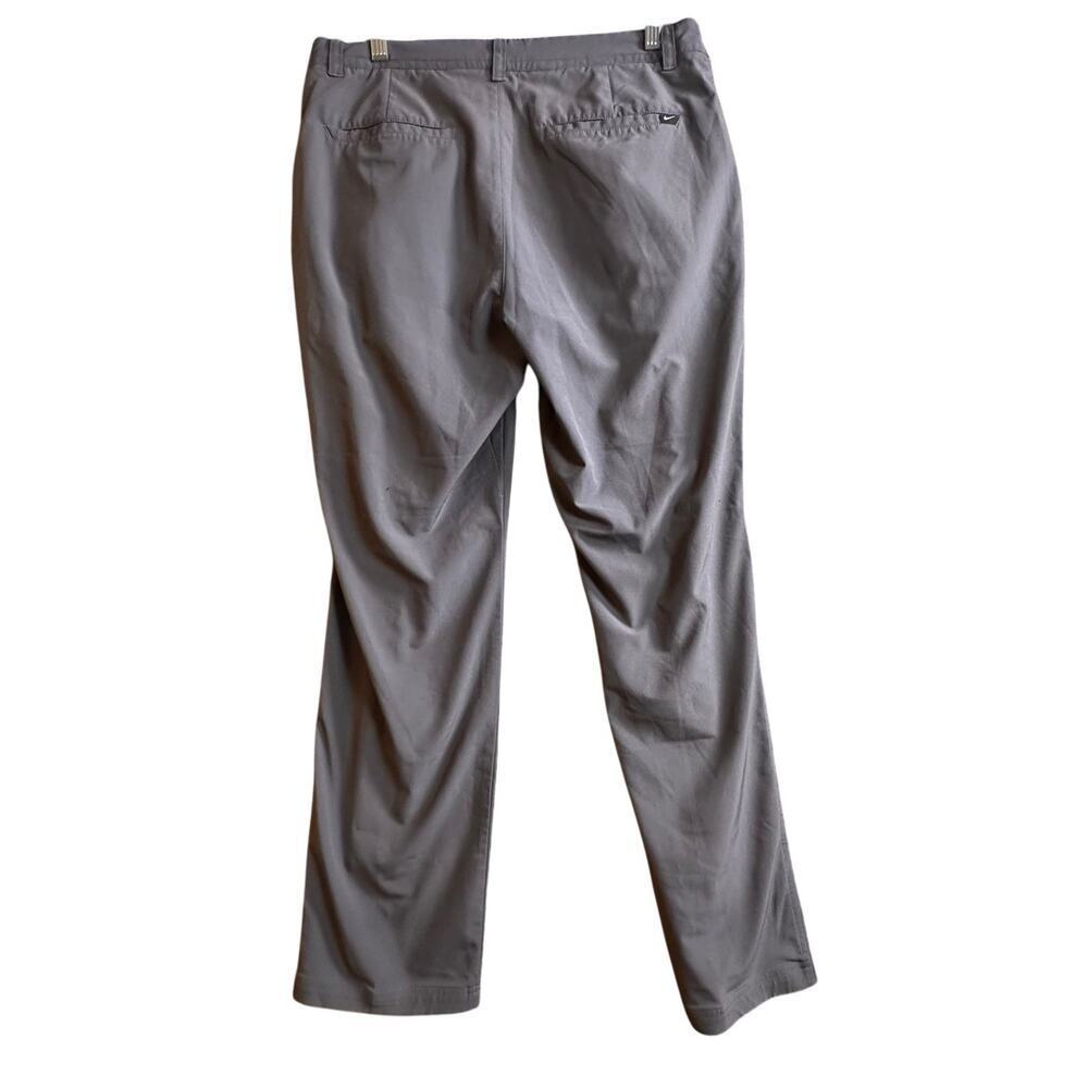 Nike Golf Pants‎ Mens 32x30 Dri-Fit Standard Fit Performance Chino Slacks Gray - Picture 2 of 14